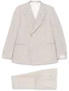 Caruso Striped Blazer In Neutrals