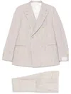 Caruso Striped Blazer In Neutrals