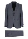 Caruso Blue Wool Suit