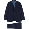 Caruso Single-breasted Suit In Blue