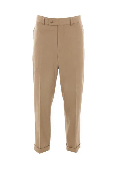 Caruso Trousers In Brown