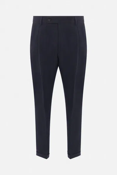 Caruso Trousers In Blue