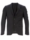 Caruso Two Button Jacket In Black