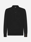 CARUSO WOOL, SILK AND CASHMERE POLO SHIRT