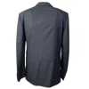 Caruso Wool Single Breasted Blazer 10r In Multi