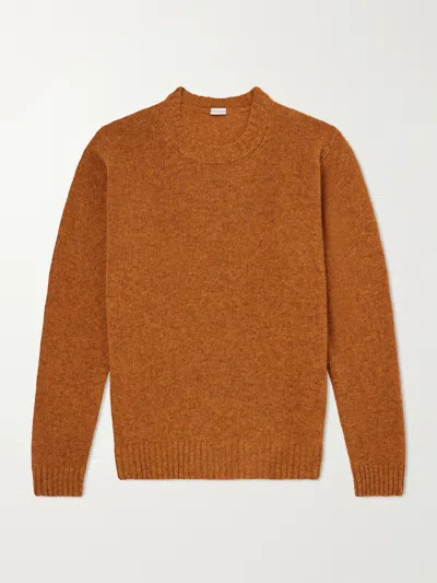 Caruso Wool Sweater In Orange