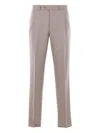 Caruso Wool Trousers In Neutral