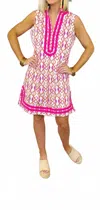 Carvalho Couture Cabana Cover-up Dress In Pink In Pink