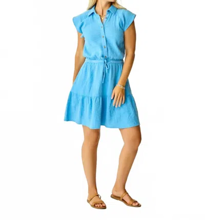 Carve Designs Alex Mini Dress In Lagoon In Pink