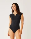 Carve Designs All Day One Piece In Black