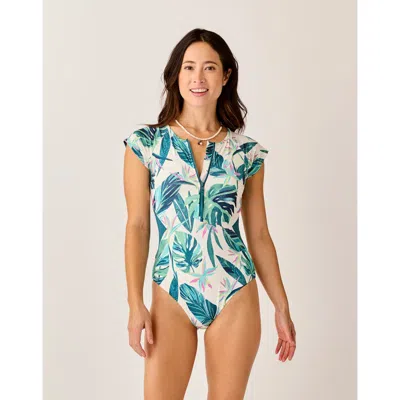 Carve Designs All Day One Piece Tall In Blue