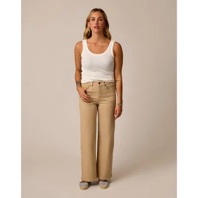 Carve Designs Audrey Wide Leg In Neutral