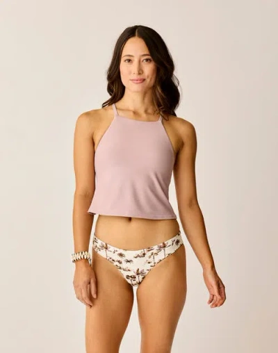 Carve Designs Boca Compression Tankini In Purple