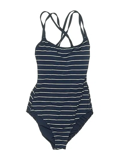 Pre-owned Carve Designs Bodysuit In Blue