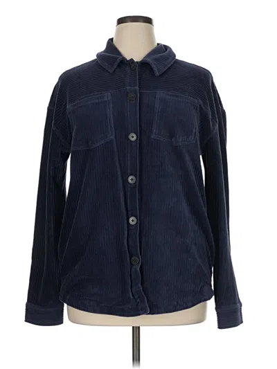 Pre-owned Carve Designs Cardigan Sweater In Blue