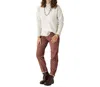 Carve Designs Carson Cord Pant In Chocolate In Gold