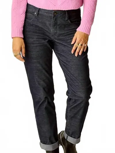 Carve Designs Carson Cord Pant In Navy In Blue