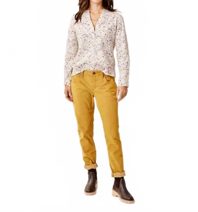 Carve Designs Carson Cord Pant In Wood In Purple