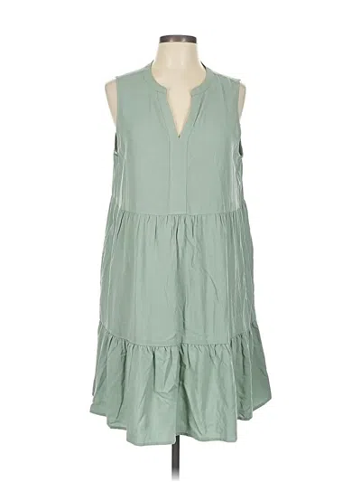 Pre-owned Carve Designs Casual Dress In Green