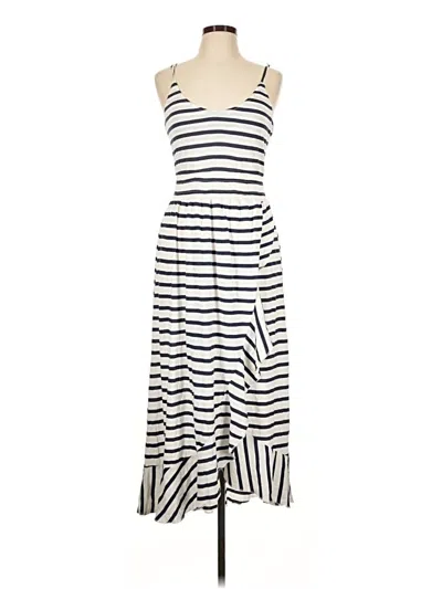 Pre-owned Carve Designs Casual Dress In Ivory