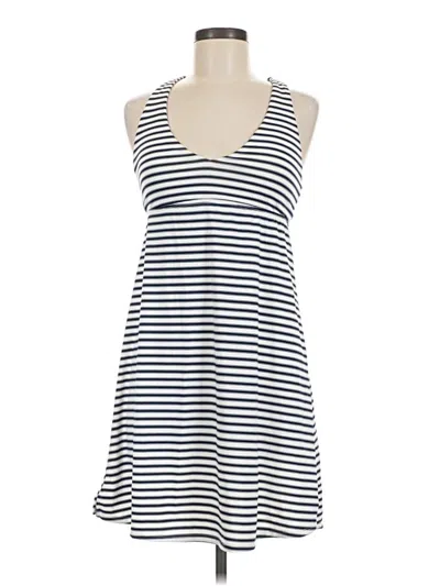 Pre-owned Carve Designs Casual Dress In White