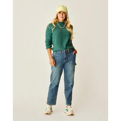 Carve Designs Corey Denim Pant In Blue