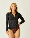 Carve Designs Cruz Rashguard In Black