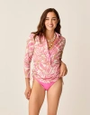 Carve Designs Cruz Rashguard In Pink