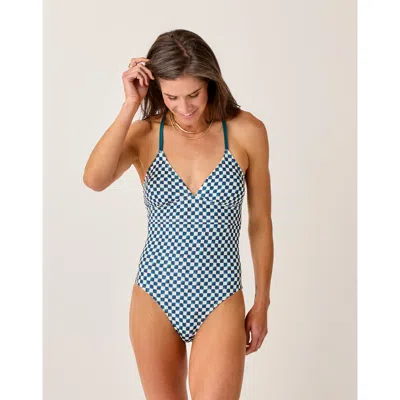 Carve Designs Dahlia One Piece Dd Cup In Blue