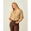 Carve Designs Daphne Wool Cardigan In Neutral