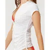 Carve Designs Dawson Rashguard In White