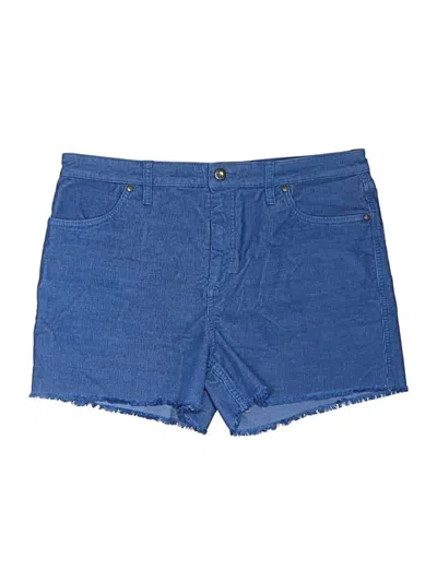 Pre-owned Carve Designs Denim Shorts In Blue