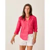 Carve Designs Dylan Textured Tunic In Pink