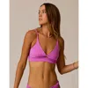 Carve Designs Elba Top D-dd Cup In Purple