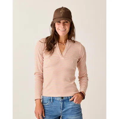 Carve Designs Ever Henley In Neutral