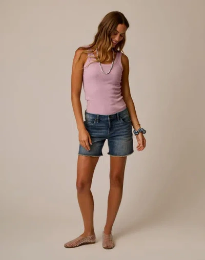 Carve Designs Ever Rib Tank In Pink