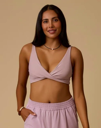 Carve Designs Fischer Compression Top Dd Cup In Purple