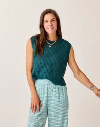 Carve Designs Fox Sweater In Green