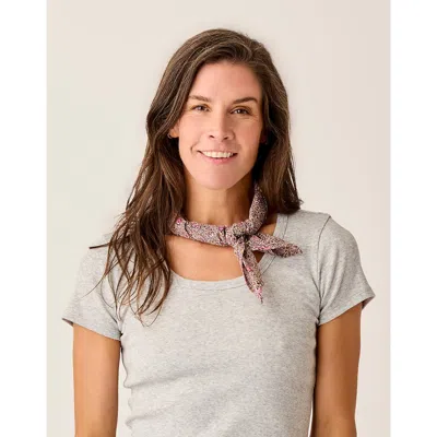 Carve Designs Gauze Bandana In Pink