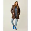 Carve Designs Indy Boucle Jacket In Brown