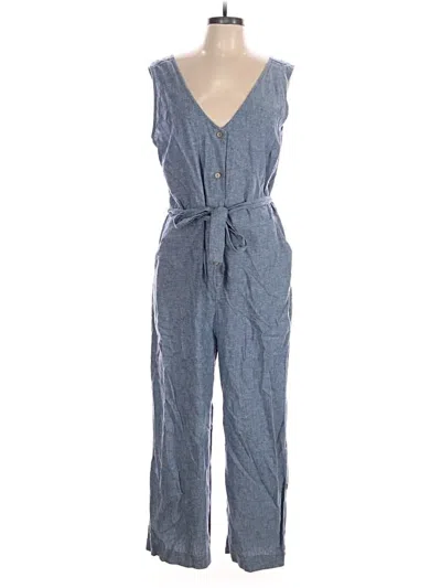 Pre-owned Carve Designs Jumpsuit In Blue