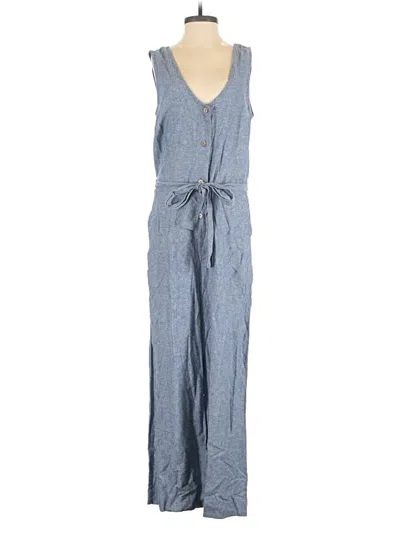 Pre-owned Carve Designs Jumpsuit In Blue