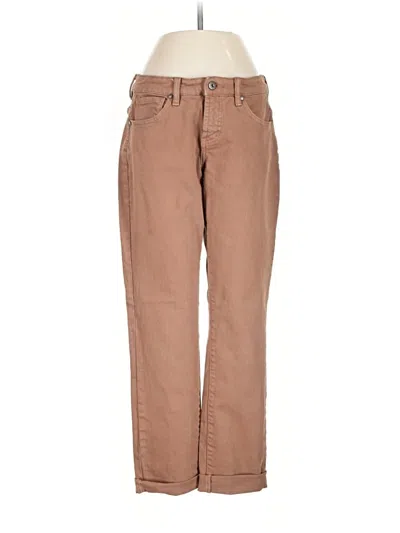 Pre-owned Carve Designs Khaki Pant In Brown