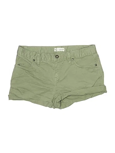 Pre-owned Carve Designs Khaki Shorts In Green