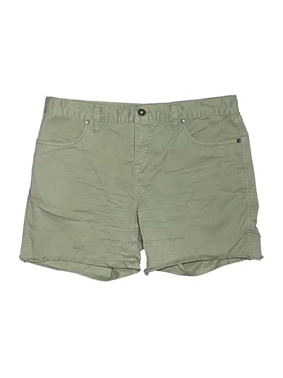 Pre-owned Carve Designs Khaki Shorts In Green