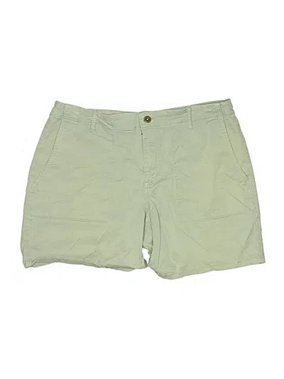 Pre-owned Carve Designs Khaki Shorts In Green