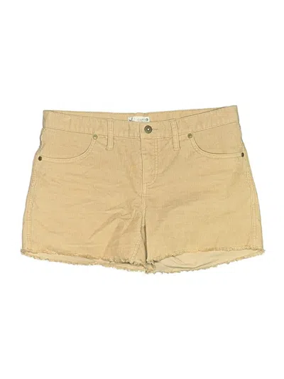 Pre-owned Carve Designs Khaki Shorts In Tan