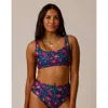 Carve Designs Korbyn Compression Top D-dd Cup In Purple