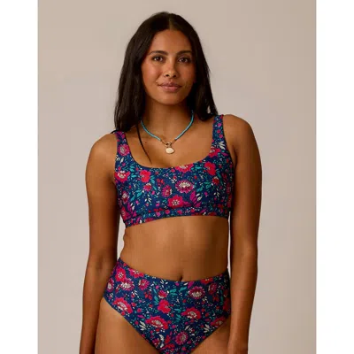 Carve Designs Korbyn Compression Top D-dd Cup In Purple