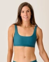 Carve Designs Korbyn Compression Top In Green